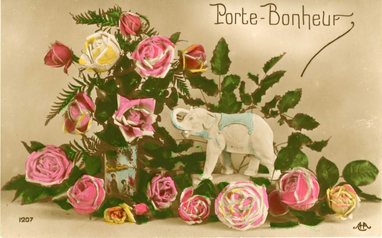 Cartes postales de Charles Féron envoyées à sa fille Suzanne Féron pendant la Première Guerre mondiale (collection particulière Chrystel Nail Lemaitre, 2018, AMA).