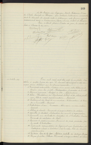 Assistance obligatoire aux vieillards, infirmes et incurables, admissions nouvelles et mutations diverses. Sommaire sur les affaires à délibérer