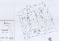 Square du Poilu, réaménagement, état actuel (Jean-Luc Jourdan, éch : 1/200, 12/11/2012, modifié le 22/02/2019) (83x58.5).