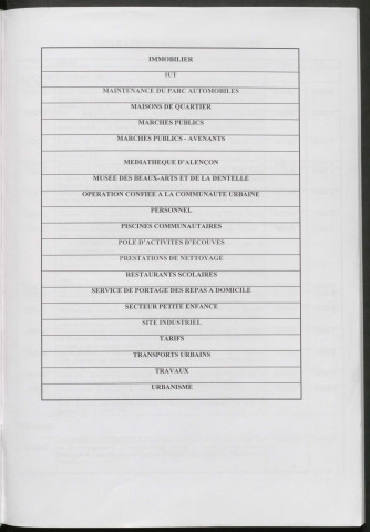 Registre des décisions et des délibérations du conseil communautaire (27 Février - 18 Décembre 2003).
