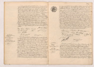 Acte de mariage de BRAULT Wilfrid Delphin Louis et LUCAS Marie Honorine (25 Janvier 1908), PASQUIER Marcel Raymond et BONDIERLANGE Suzanne Marguerite Juliette (29 Janvier 1908), TADDEI Auguste Eugène Denis et RIVOLTA Claudine Louise Adrienne (1er Février 1908).