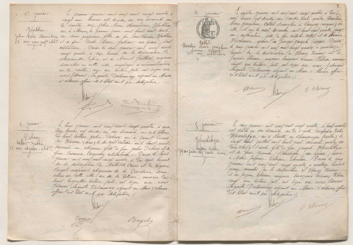 Registre des actes de décès (1924).