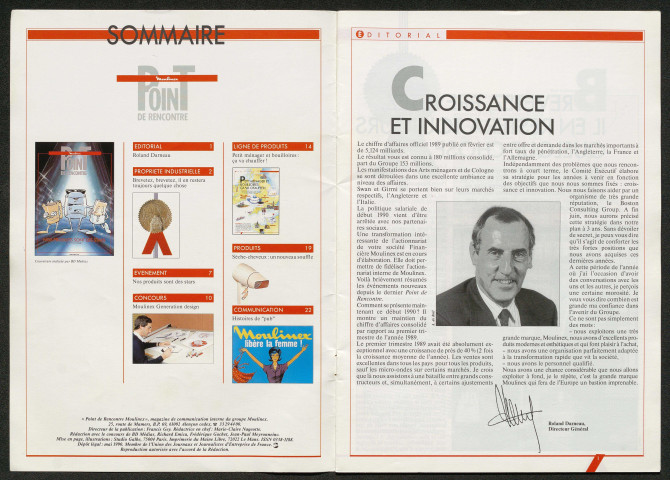 Le Point de rencontre Moulinex n°58 ( mai 1990)
