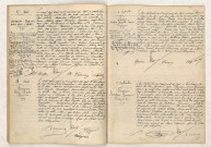 Acte de naissance de SAVINIEN-CAPRAIS André Louis Achille (27 août 1917), Reconnaissance de DESEGUEUR René Charles (29 août 1917), Acte de naissance de QUÉRU Andrée Georgette Léonce (02 septembre 1917), Reconnaissance de REGNIER Madeleine Germaine (03 septembre 1917).