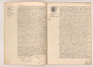 Acte de mariage de ROYER Jules Albert et BOISBEUNET Marie Henriette (5 août 1905), acte de mariage de JAUNEAU Auguste Clément et MOISY Marguerite Louise Célestine (5 août 1905).