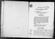 Registre des actes de mariage (1869).