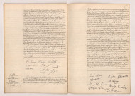 Acte de mariage de VILLETTE Henri Julien et LEROUX Lucie Marie Louise (26 novembre 1909), Acte de mariage de COCHON Auguste Jules Louis et MARINIER Louise Eugénie Gabrielle (26 novembre 1909).
