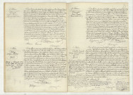 Acte de reconnaissance de LECOMTE Alice Marie (6 février 1906), acte de naissance de PILORGE André Robert (7 février 1906), reconnaissance de DIOMARD Louis Eugène (9 février 1906), acte de naissance de QUESNOL Solange Odette Adrienne (8 février 1906).