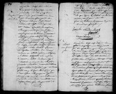 Acte de naissance de BAZILLE Marie Emile Michelle (16 juillet 1796),acte de naissance de LEDREL Louis François Jean (17 juillet 1796).