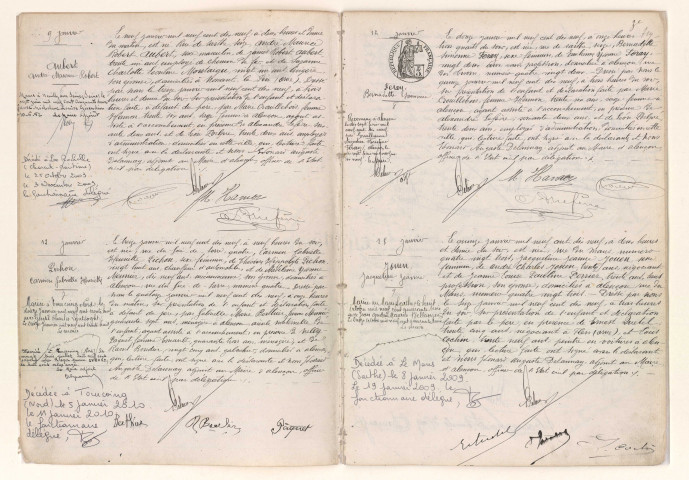 Registre des actes de naissance (2 janvier 1919-28 décembre 1919)