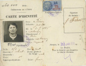 Carte d'identité de Juliette Féron (13 janvier 1941).