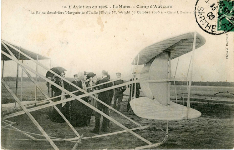 Correspondance à la veuve Jousse Millet Mélanie Louise : carte postale ancienne.