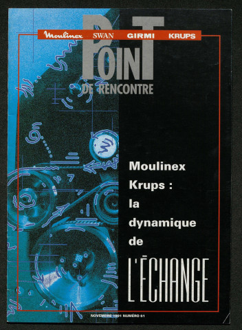 Le Point de rencontre Moulinex n°61 (novembre 1991)