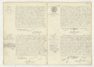 Acte de naissance de BASSOT Rolland Georges (30 juin 1910),acte de naissance de BOUILLONNEY Richard Marie Jacques Guy (5 juillet 1910),acte de naissance de TOUCHARD André Charles Lucien Eugène (4 juillet 1910),acte de naissance de PESCHE Madeleine Noémie Louise (5 juillet 1910).
