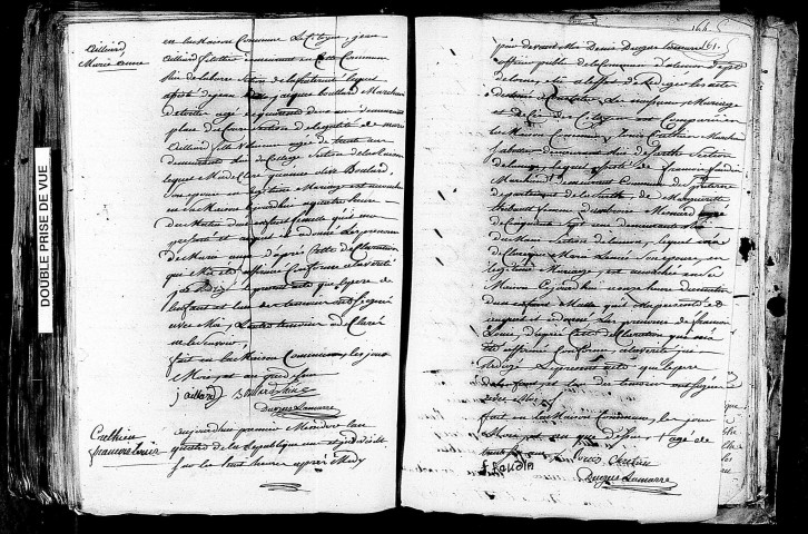 Acte de naissance de AILLIARD Marie Anne (21 juin 1796),acte de naissance de CHRETIEN François Louis (21 juin 1796).