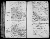 Acte de naissance de Jean Julien Bat enfant trouvé (25 octobre 1796),acte de naissance de VERNEUIL Romain Auguste Pierre (25 octobre 1796),acte de naissance de HUBERT Frédéric Auguste (25 octobre 1796).