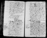 Acte de naissance de LEGROS Anne Rosalie (23 janvier 1797),acte de naissance de COURAPIED Rose Françoise Elisabeth Marie Louise (23 janvier 1797),acte de naissance de BOUJU Constant Désiré (23 janvier 1797).