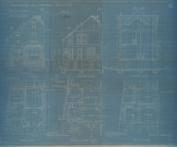 permis de construire n°36, Construction d'une maison d'habitation Rue de Sées Alençon, (date de décision : 1936), (auteur du projet, architecte : ESCHBAECHER André).