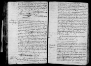 Acte de naissance de BIS Pierre Armand (6 juin 1795),acte de naissance de CHOUIPPE Désiré Jacques (9 juin 1795),acte de naissance de SALMON Louise Marthe (10 juin 1795),acte de naissance de RENAULT Virginie (9 juin 1795).