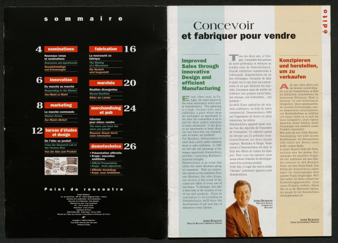 Le Point de rencontre Moulinex n°71 ( premier trimestre 1995)