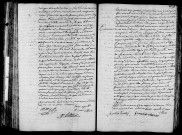 Acte de naissance de GUESNOIS Bracoli enfant naturel (31 janvier 1794),acte de naissance de DUVAL Coudrière enfant naturel (2 février 1794).