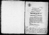 Registre des actes de naissance et adoption (1847).