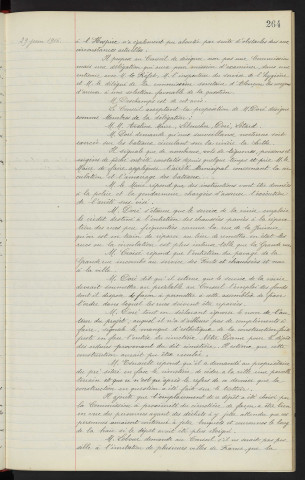 Etablissement de bains, demande de réouverture, roman peu avantageux d'Alençon, désignation d'une délégation, proposition de M. DORE. Surveillance nocturne des bateaux sur la Sarthe, demande de M. DORE. Budget entretien des chaussées pavées et répartition des Rues, utilisation Rue peut fréquentées comme Juiverie à la place de la Grande Rue : observation de M. DORE. Manque d'esthétique construction face du cimetière Notre-Dame, dépôts des ordures : observation de M. DORE. Approvisionnement de denrées notamment pomme de terre et charbon, revente à la population, exemple de plusieurs ville de France, demande de M. LEBOUC