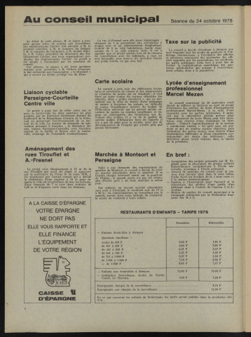 Alençon Notre Cité, journal des habitants de la Ville et des communes périphériques n°16 (novembre 1978).