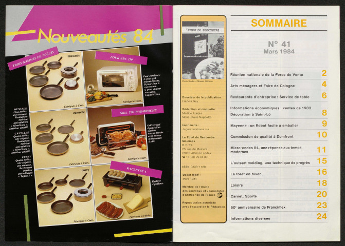 Le Point de rencontre Moulinex n°41 (mars 1984)
