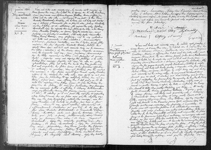 Registre des actes de mariage (1865).