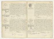 Acte de naissance de HERACLYTE Eugène André Elie (17 janvier 1905),acte de naissance de DUTERTRE Louis Pierre Maurice (17 janvier 1905),reconnaissance de MANGUIN Auguste Théophile (20 janvier 1905),acte de naissance de BLANCHARD Germaine Marcelle Marguerite (18 janvier 1905).