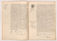 Acte de mariage de MENANT Louis Eugène et GRISON Marie Louise (22 mai 1909), Acte de mariage de LECRIVAIN Pierre François Jean et MORIN Ernestine Anne (05 juin 1909).