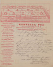 Foire de la Chandeleur (1870-1874), organisation, demandes de boutiques sous la coupole de la Halle au Blé, sur la place d'Armes : états nominatifs, correspondance, flyers, plans, mémoires.
