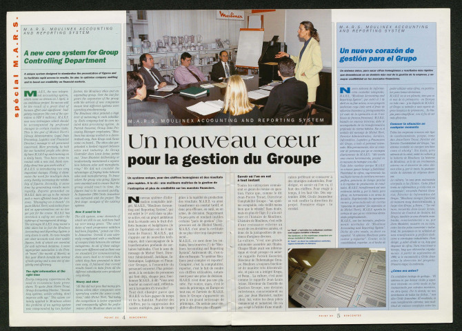 Le Point de rencontre Moulinex n°74 ( deuxième trimestre 1996)