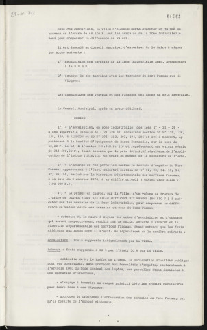 Parc FARMAN, échange ville état, ministère des travaux publics et des transports.