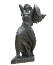 Monument aux morts place de la Pyramide, étude pour la Victoire, (plâtre original à patine noire (75.5cm x 47cm x 51cm) (René Letourneur).