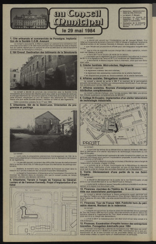 Alençon Notre Cité, journal d'information municipale et districale n°71 (juillet 1984).