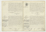 Acte de naissance de CHARLES Eugénie Marie (23 juin 1909),acte de naissance de LAUFFRAY Jean Louis Raymond Marie (23 juin 1909),reconaissance de LANGEVIN Rollande Ludovine (25 juin 1909),acte de naissance de WITZ Marcelle Germaine Juliette (27 juin 1909)