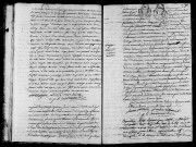 Acte de naissance de MARIGNI François Hyppolite enfant naturel (26 octobre 1793),acte de naissance de LUGAN Léonard Pierre Aman (27 octobre 1793),acte de naissance de GALLET Anne Marie Louise (27 octobre 1793).