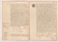 Acte de mariage de PIQUERÉ Jules Eugène Benoni et MÉDÉLEC Marie Joséphine veuve CAROFF (1er Juillet 1908), LEBOSSÉ Vital Joseph Marie et GUILLOCHON Anastasie Ernestine (06 Juillet 1908).