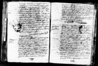 Acte de naissance de VAUGON Michel Pierre (2 mai 1796),acte de naissance de CHARTIER Frosine (3 mai 1796),acte de naissance de MARCHAND Dominique Jacques (5 mai 1796).