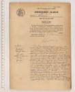 Acte de mariage de BOURDELAS Léopold Isaïe et ROUSTEL Juliette Alphonsine veuve COUE (5 janvier 1907).