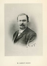 Portrait d'Albert MEZEN, phototypie noir et blanc (Henri Desforges) [1902].