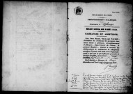 Registre des actes de naissance et adoption (1859).