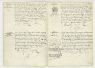 Acte de naissance de PEYRE René Louis Charles (13 février 1913),reconnaissance de DALIFARD Albert André Léon (17 février 1913),reconnaissance de BOULANT Georgette Henriette (17 février 1913),acte de naissance de GARNIER André Lucien (15 février 1913).