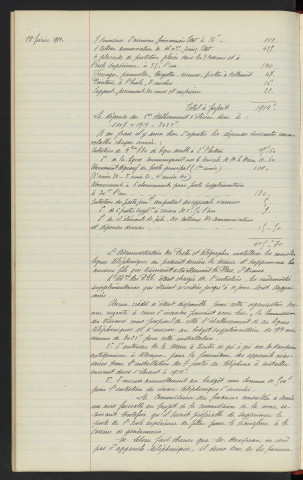 Réseau téléphonique d'incendie, projet de réorganisation