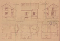 permis de construire n°4, Construction d'une maison d'habitation rue de Bretagne Alençon, (date de décision : 1939), (auteur du projet, architecte : MERCIER Robert).