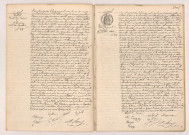 Acte de mariage de GALLET Fernand Léon Frédéric et DELAUNAY Adèle Léa Argentine (11 avril 1910),Acte de mariage de LEMERCIÉ Désiré Raymond et AUBERT Henriette Elisa Victorine (11 avril 1910).