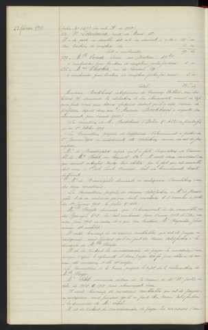 Demande de réduction et admission en non valeur de diverses concession d'eau, rapport, vote de l'ouverture d'un crédit supplémentaire