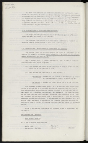Voirie, aménagement du C.D 26.